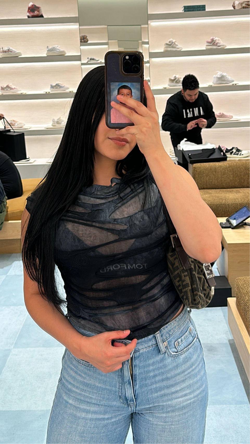 Meshed In Darkness Top