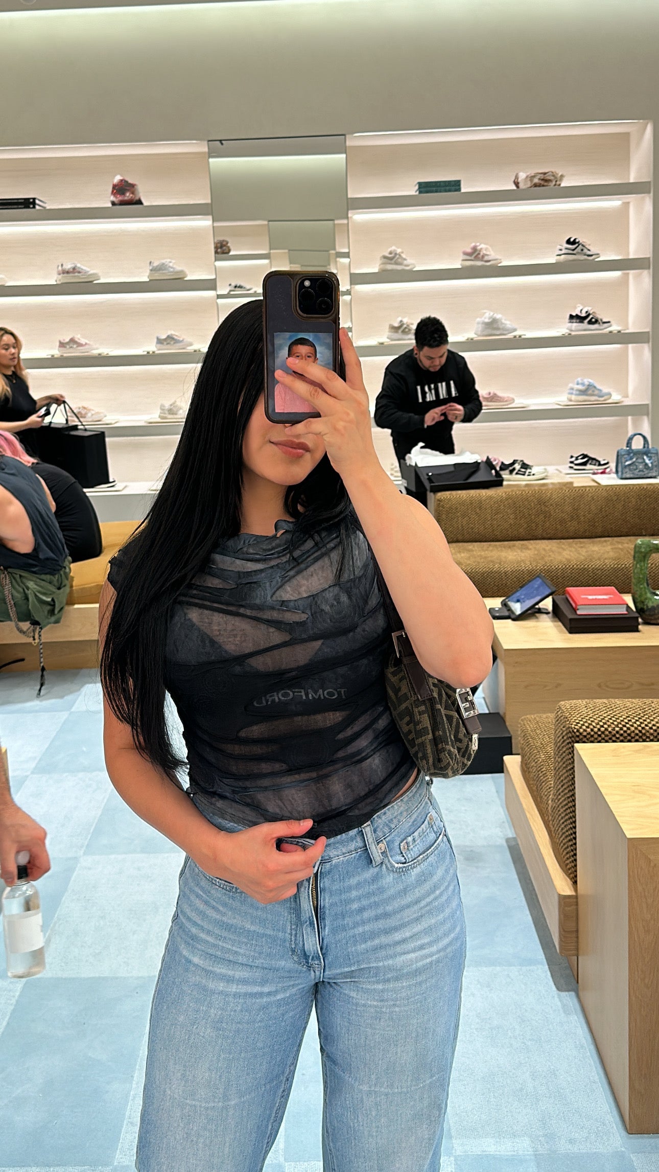 Meshed In Darkness Top