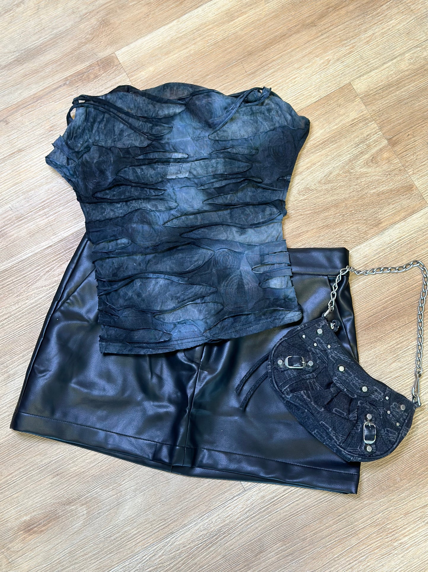 Luxe Leather Skirt